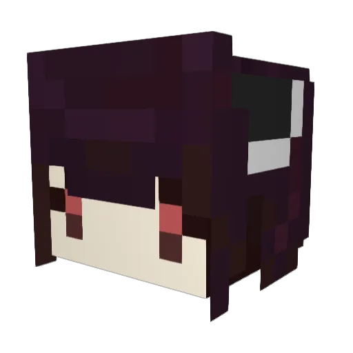 akms817 Minecraft avatar head, 3D render