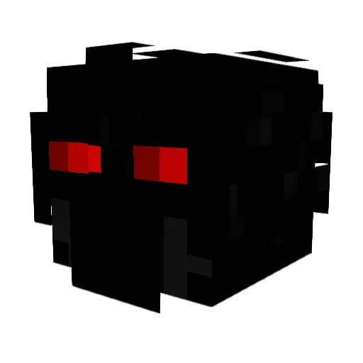 akr3z_ Minecraft avatar head, 3D render