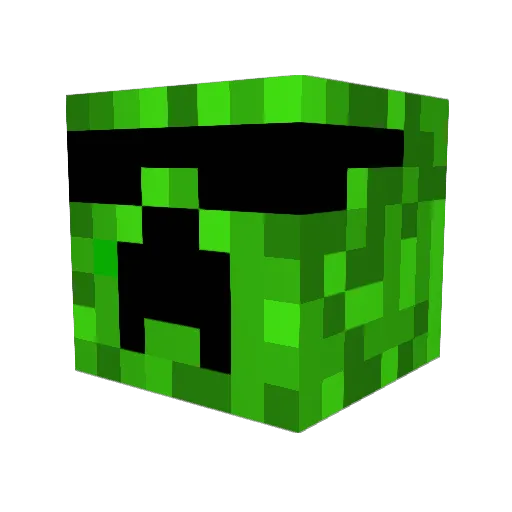 akri0817 Minecraft avatar head, 3D render