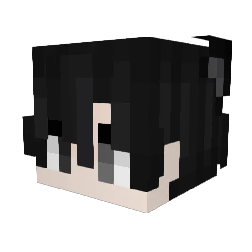 akrimonee Minecraft avatar head, 3D render