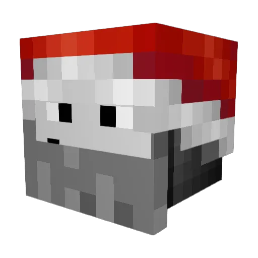 akroaman73 Minecraft avatar head, 3D render