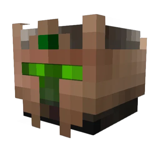 aksel54321 Minecraft avatar head, 3D render