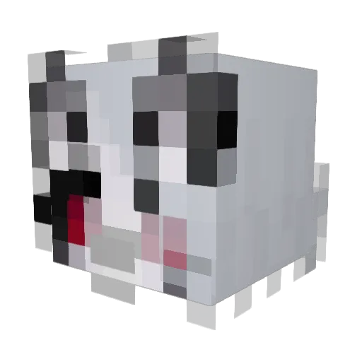 akselol1 Minecraft avatar head, 3D render
