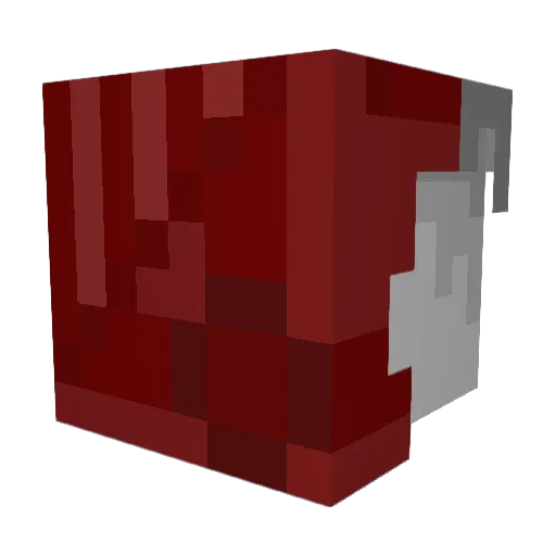 aksosya Minecraft avatar head, 3D render