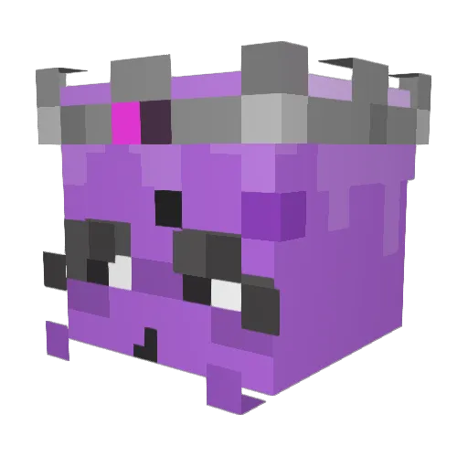 akuzavoid Minecraft avatar head, 3D render