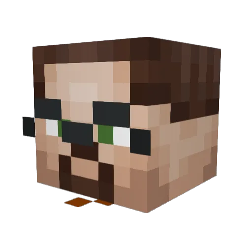 akyriox26 Minecraft avatar head, 3D render