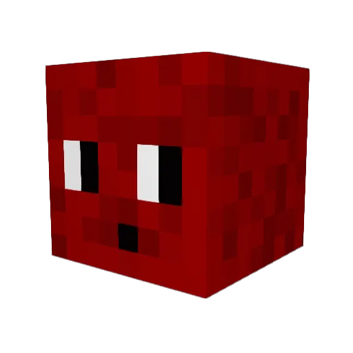 al00090 Minecraft avatar head, 3D render