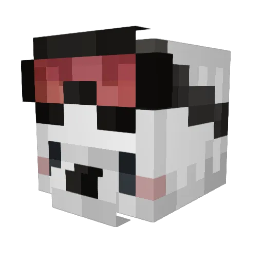 al0t97 Minecraft avatar head, 3D render