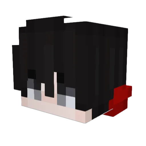 al3amriXx Minecraft avatar head, 3D render