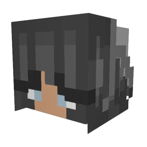 al3x_is_bored Minecraft avatar head, 3D render