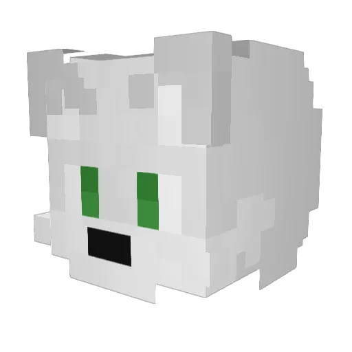 al3xshade Minecraft avatar head, 3D render
