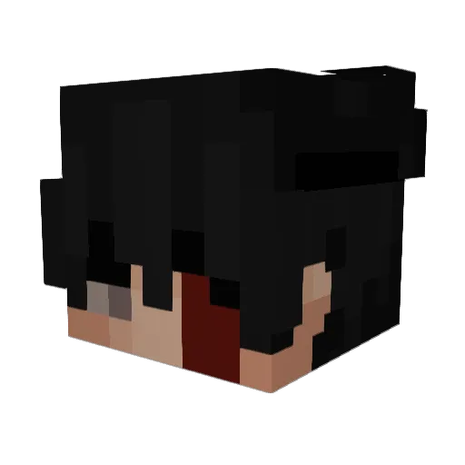alAndlos Minecraft avatar head, 3D render