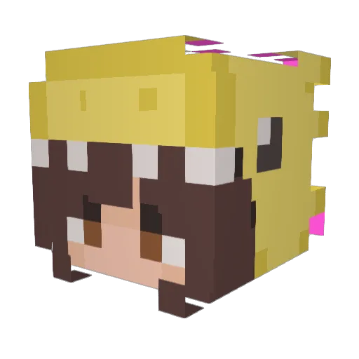 alainer16 Minecraft avatar head, 3D render