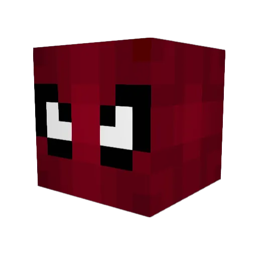 alamabooga Minecraft avatar head, 3D render