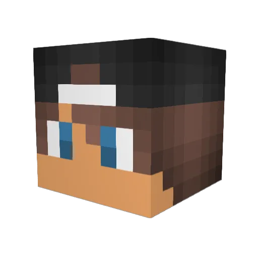alamingleech56 Minecraft avatar head, 3D render