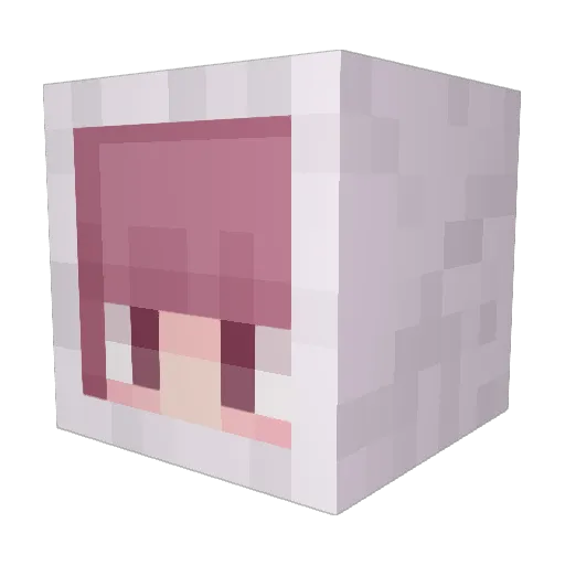 alan0920 Minecraft avatar head, 3D render