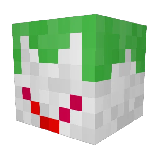 alan9527 Minecraft avatar head, 3D render
