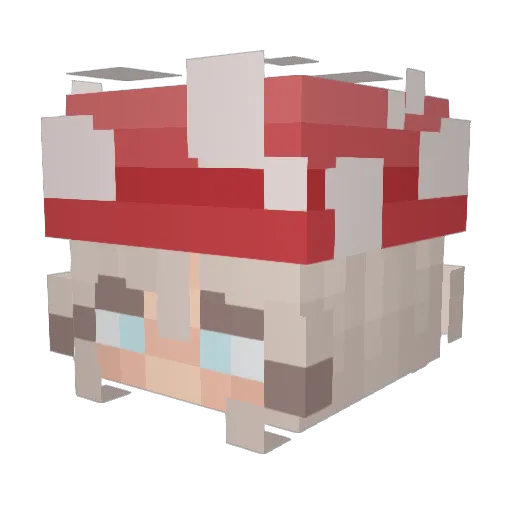 alanadale92 Minecraft avatar head, 3D render