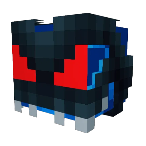 alanfish00 Minecraft avatar head, 3D render
