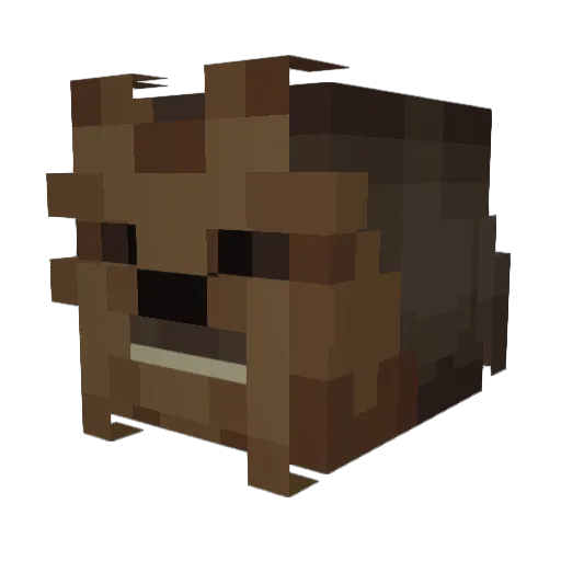 alanresnick Minecraft avatar head, 3D render
