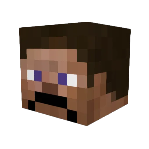 alaric097 Minecraft avatar head, 3D render