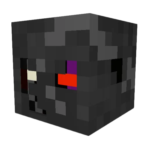 alb388 Minecraft avatar head, 3D render