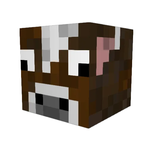 albert6200 Minecraft avatar head, 3D render