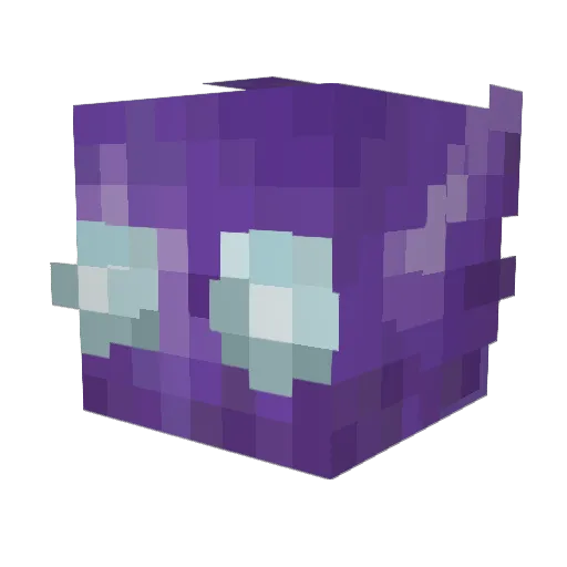 albertbasse Minecraft avatar head, 3D render
