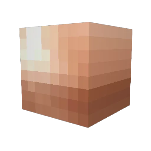 albertjenkins7 Minecraft avatar head, 3D render