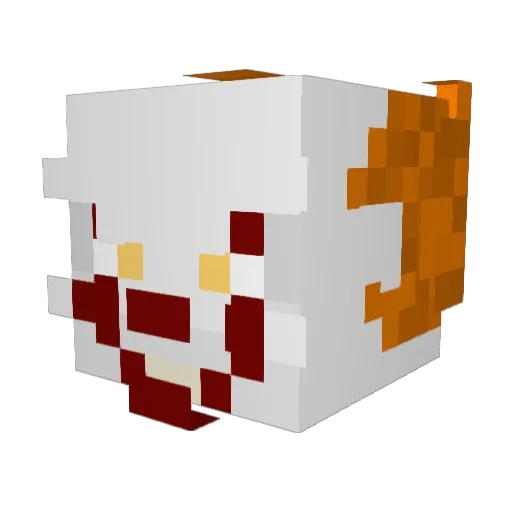 albertocarlos11 Minecraft avatar head, 3D render