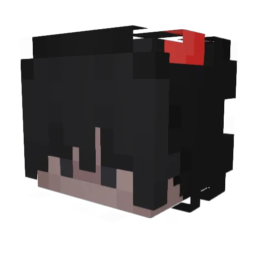alcobasa Minecraft avatar head, 3D render