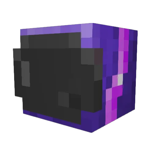 alcyonstar Minecraft avatar head, 3D render