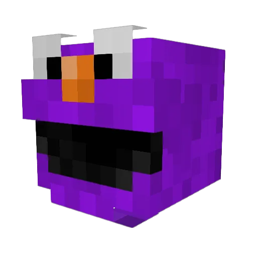 aldewin25 Minecraft avatar head, 3D render
