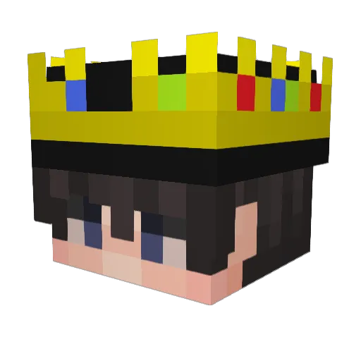 ale77xx Minecraft avatar head, 3D render