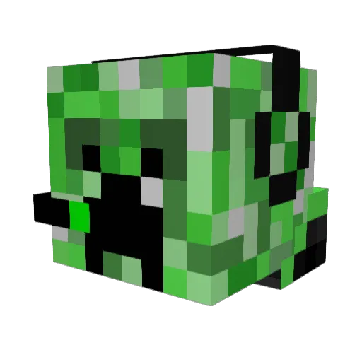 aleXXX369 Minecraft avatar head, 3D render
