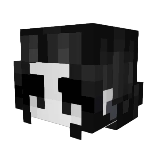 aleah08 Minecraft avatar head, 3D render