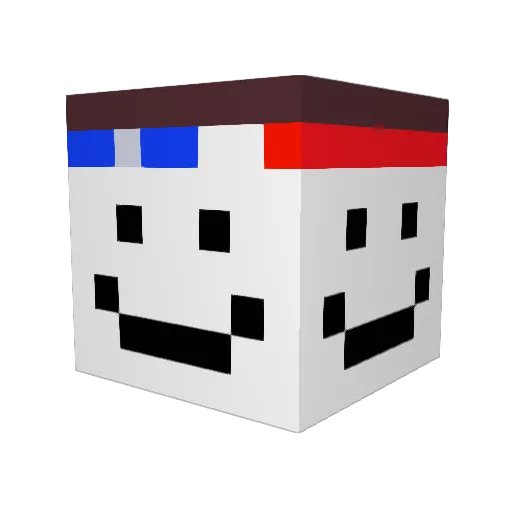 alebest2652 Minecraft avatar head, 3D render