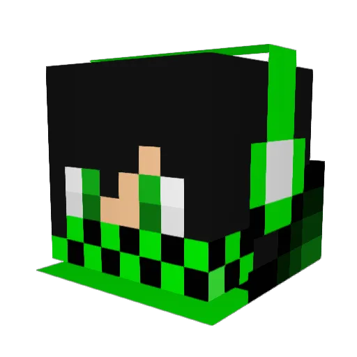 alebomber71 Minecraft avatar head, 3D render