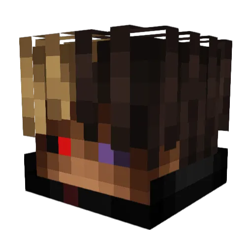 alecdude11 Minecraft avatar head, 3D render