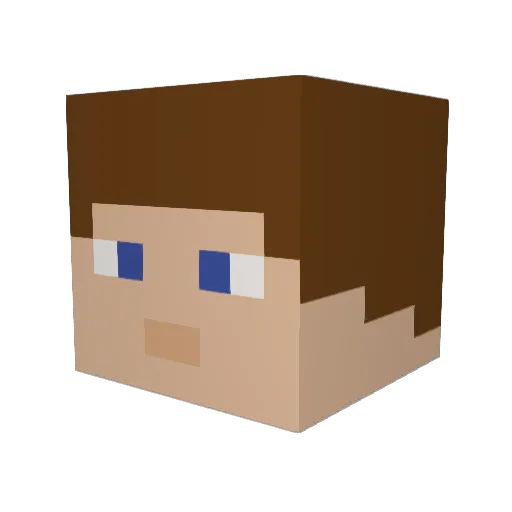 alee0914 Minecraft avatar head, 3D render