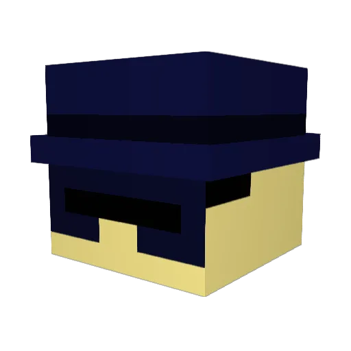 alee35819 Minecraft avatar head, 3D render