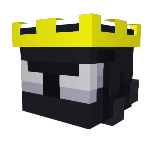 aleerg Minecraft avatar head, 3D render