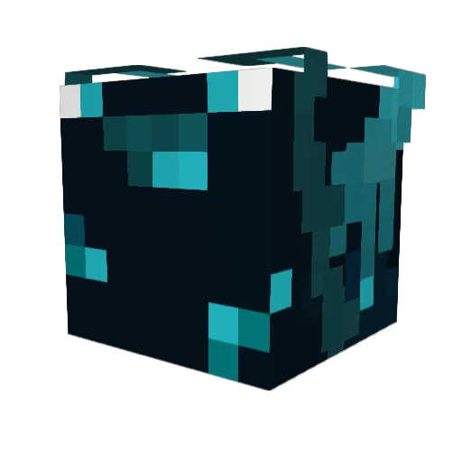alefzxk Minecraft avatar head, 3D render