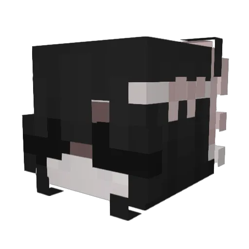 alehxx Minecraft avatar head, 3D render