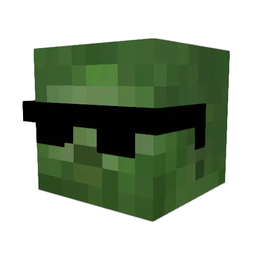 aleirik118 Minecraft avatar head, 3D render