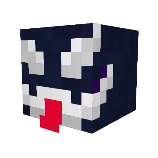 aleix_2 Minecraft avatar head, 3D render