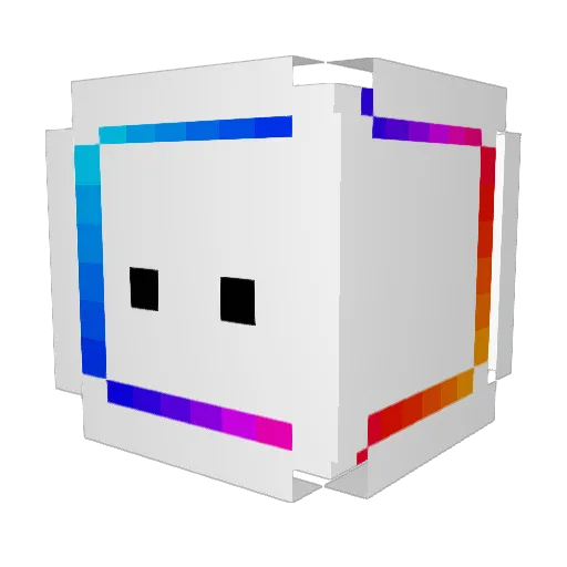 alejandrc Minecraft avatar head, 3D render