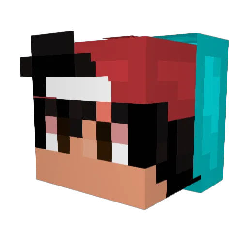 alejandroooo8765 Minecraft avatar head, 3D render