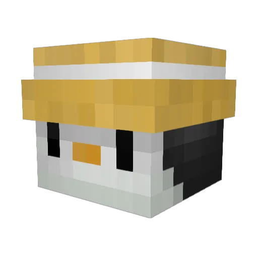 alejogamerp Minecraft avatar head, 3D render