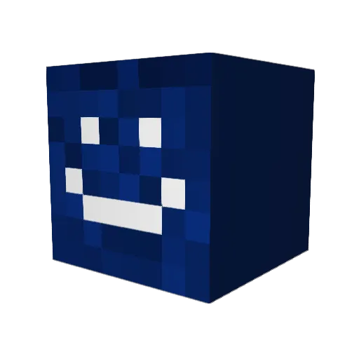 alejohndro Minecraft avatar head, 3D render